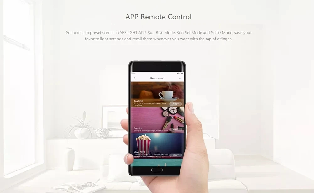 Новейший Xiao mi Yeelight умный светодиодный потолочный светильник поддерживает Apple Homekit приложение голосовое дистанционное управление IP60 пылезащитный mi Light Home