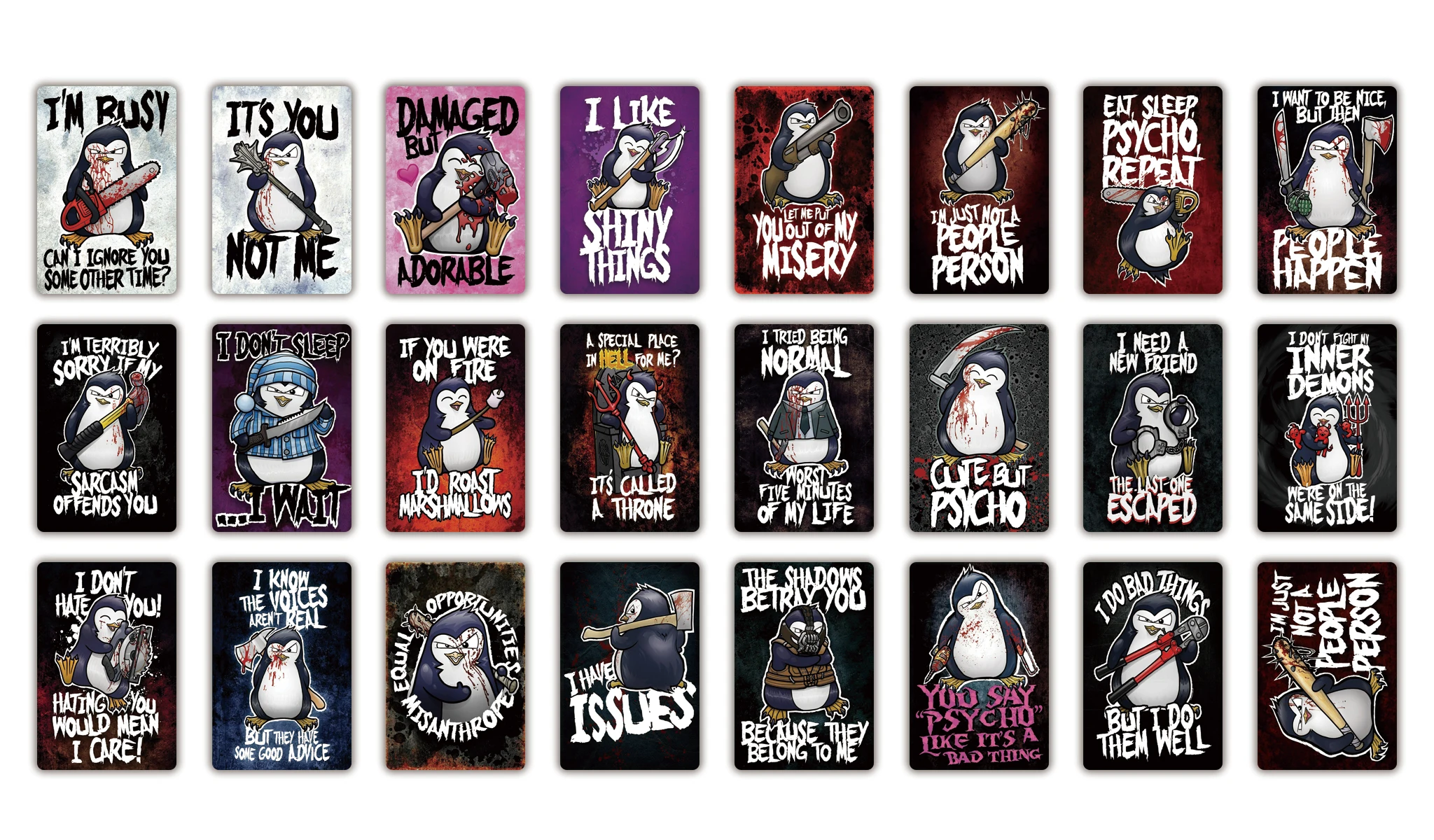 Crazy Penguin металлический плакат Забавный металлический оловянный знак железная Живопись Домашний Декор декоративная металлическая тарелка Настенный декор