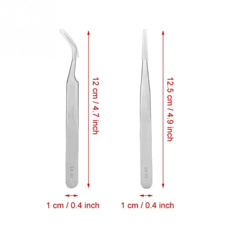 Пинцет из нержавеющей стали для наращивания ресниц щипцы инструмент сбора
