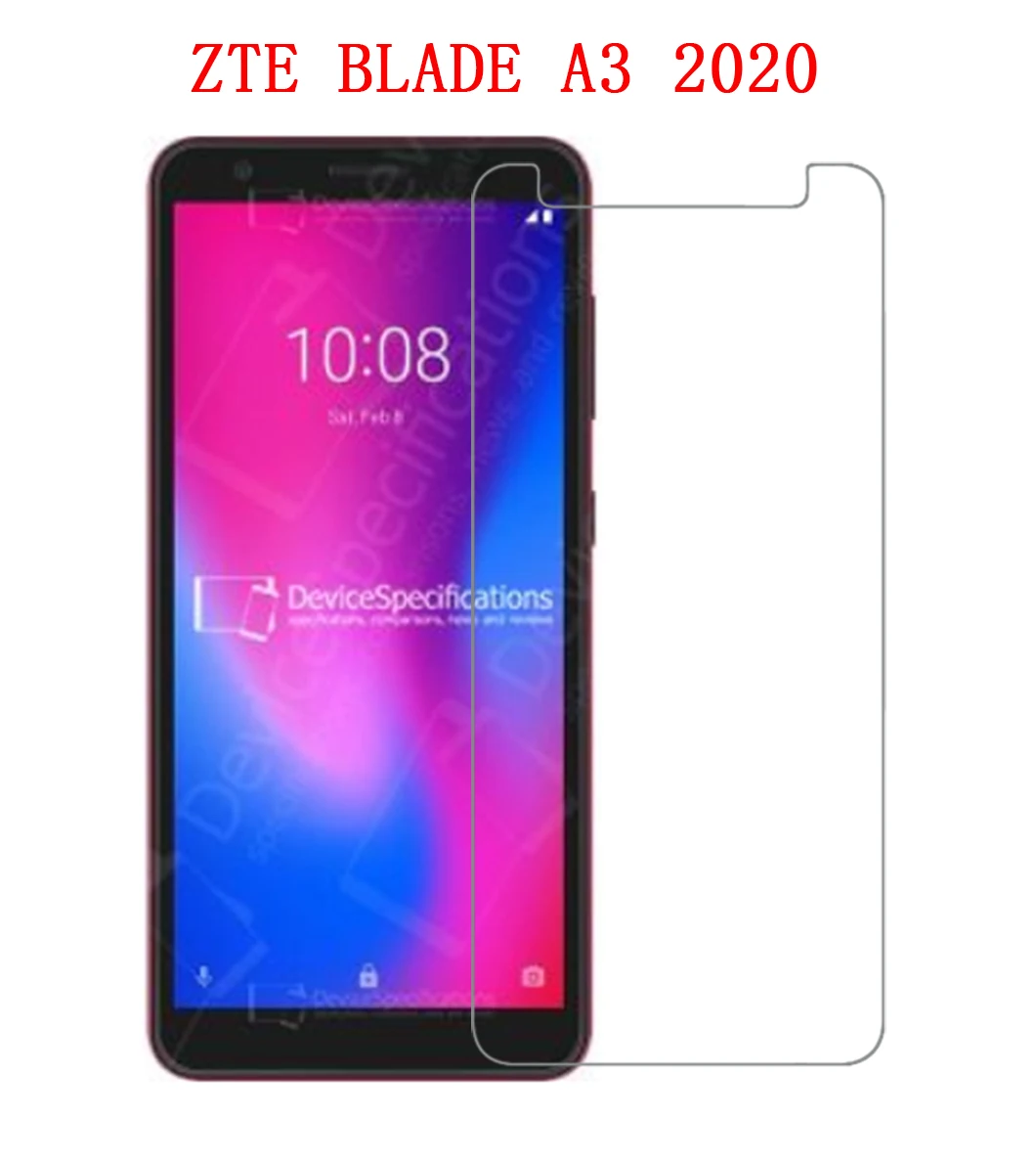 

Закаленное стекло для ZTE BLADE A3 2020, Защита экрана для ZTE BLADE A 3 2020 9H 2.5D, Взрывозащищенная защитная пленка