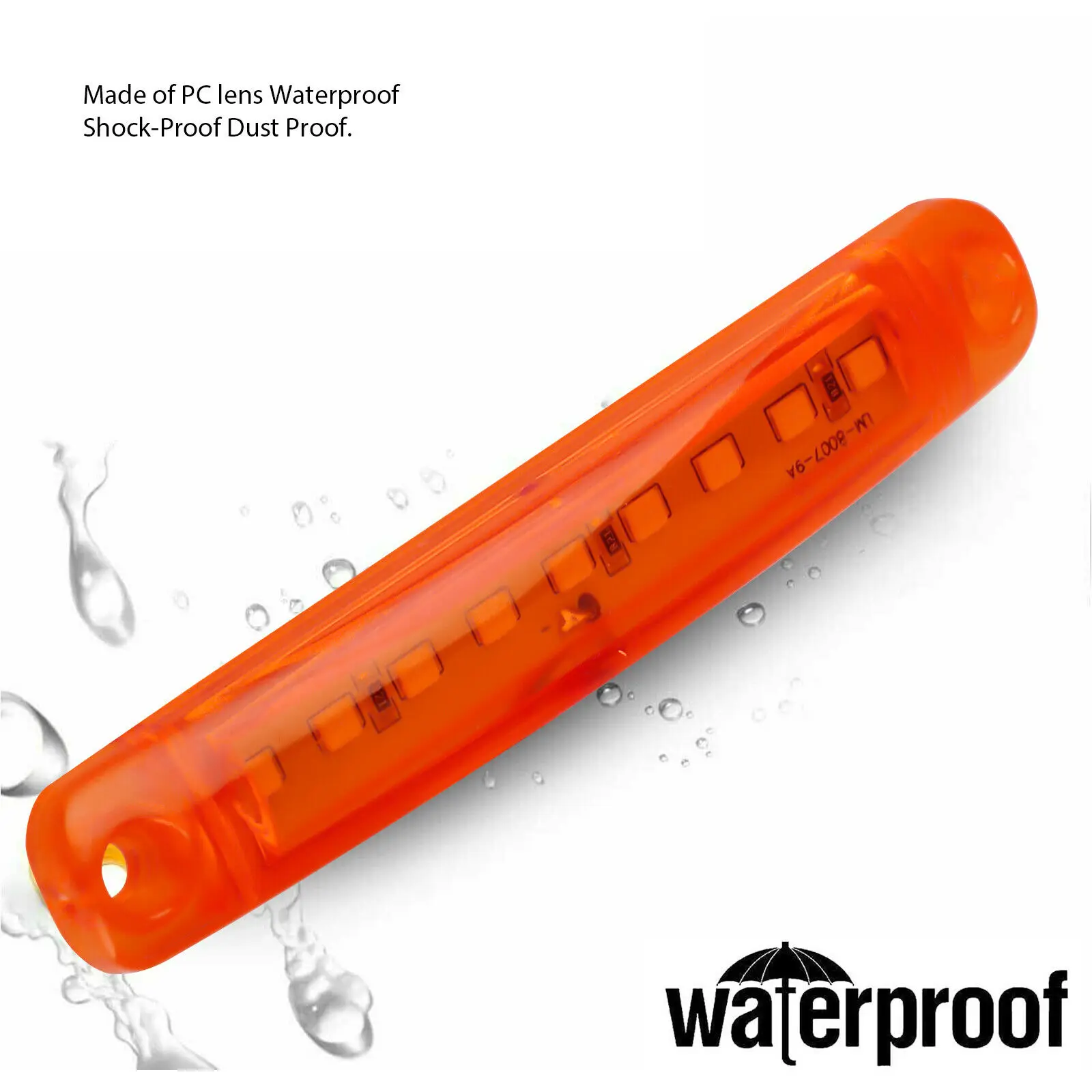 FEEDOPAL 10X 9LED красный боковые габаритные светодиодный индикатор сигнала Хвост