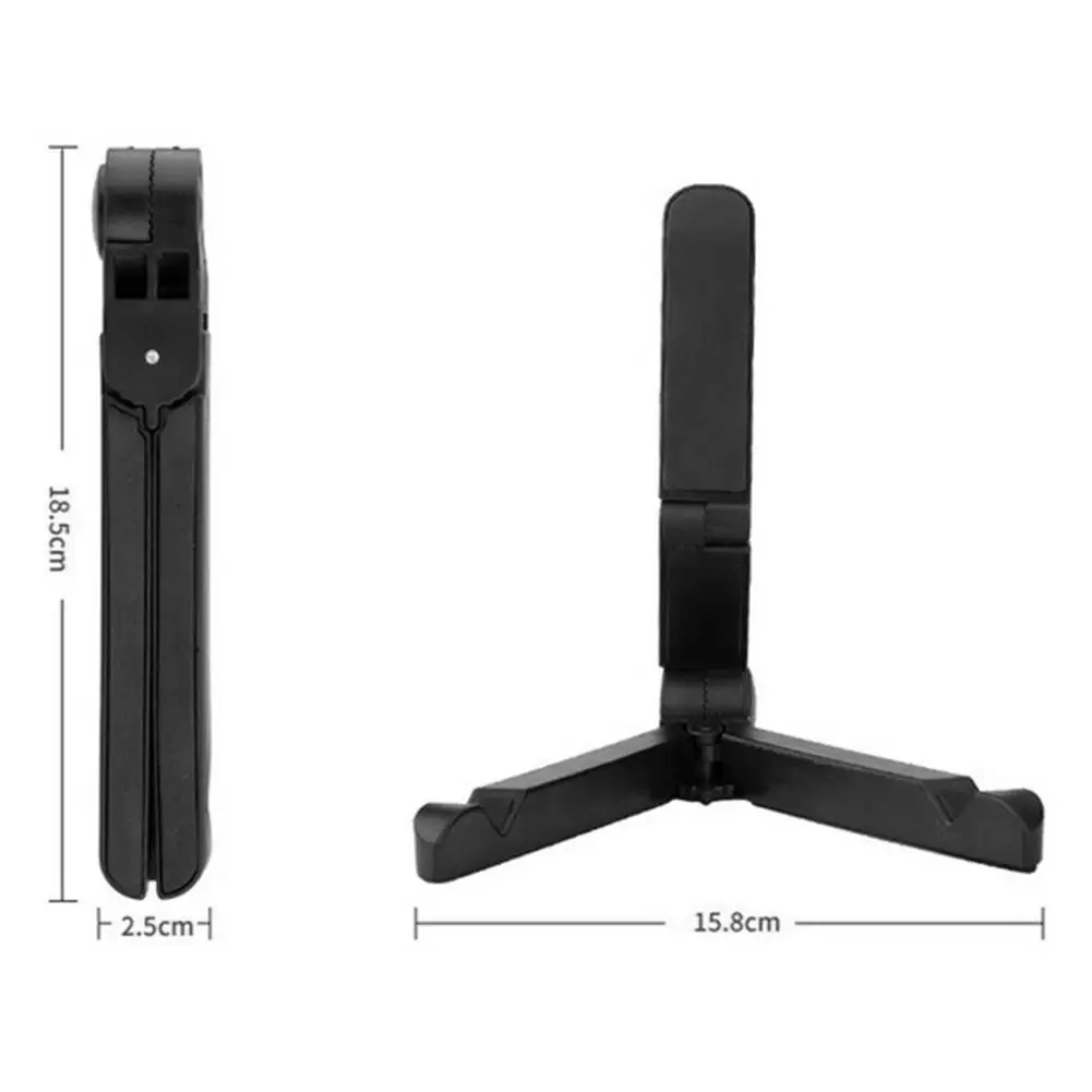 

Non-slip Rubber Bracket Foldable Adjustable Stand Tripod Holder Durable Portable Stable Anti Skid Function for iPad iPhone