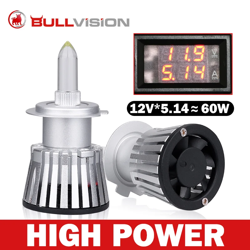 

9005 светодиодный ные Автомобильные фары 360 лм 9006 CSP светодиодный H7 120 HB3 HB4 H11 H8 H9 Bi-светодиодный мини-линзы проектора 6000 Вт K Дальний свет ближни...