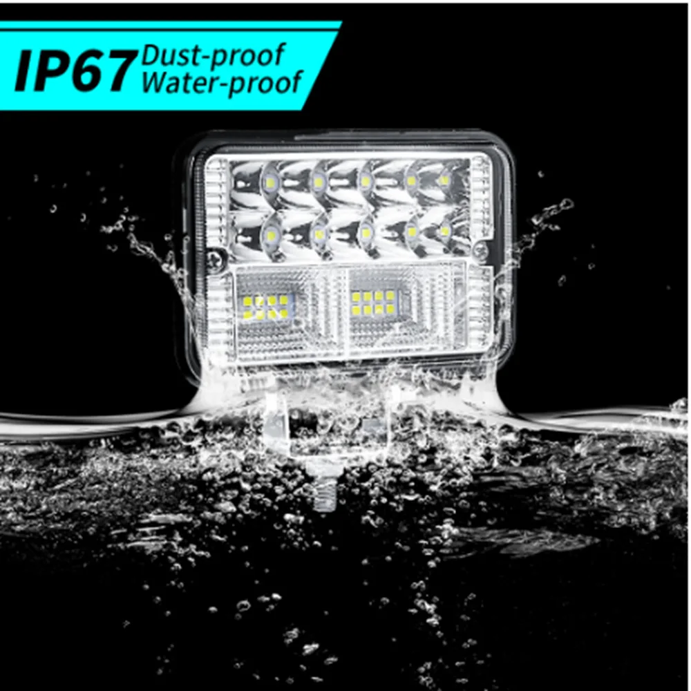 

Car LED work light 26 LED Bulb 78W truck headlights spotlights auxiliary light 6000Lm 6000K Car Headlight SUV Auto Light
