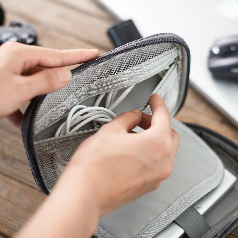 Водонепроницаемая дорожная сумка для хранения электроники Чехол Органайзер