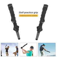 portable golf swing trainer training grip standard teaching aid right handed practice golf training aids golf club accessories