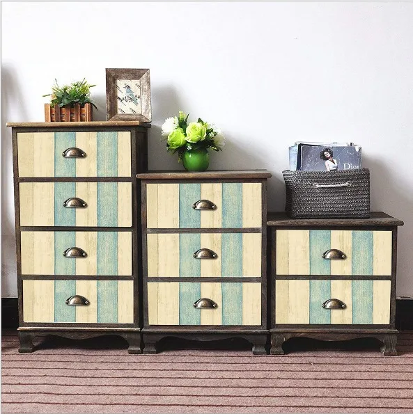 Vinilos decorativos para paredes обои 3D деревянная Наклейка на стену для украшения стен спальни