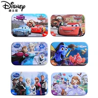 disney 20 kinds of genuin lightning mcqueen and toy story 60 pieces of wooden puzzle baby toys 3d iron box childrens toys