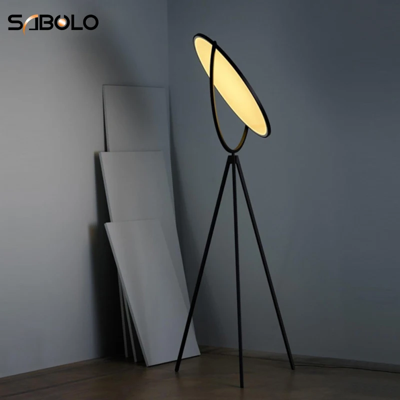 Торшер в стиле АР деко для спальни студии гостиной со стабильным основанием