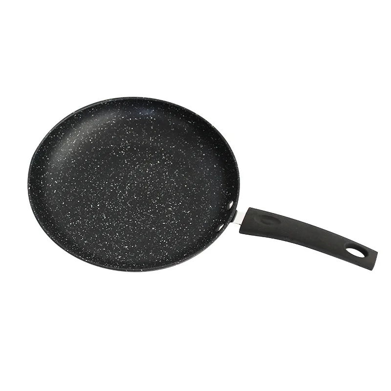 Сковорода с антипригарным покрытием кухонная посуда крышкой и длинной ручкой