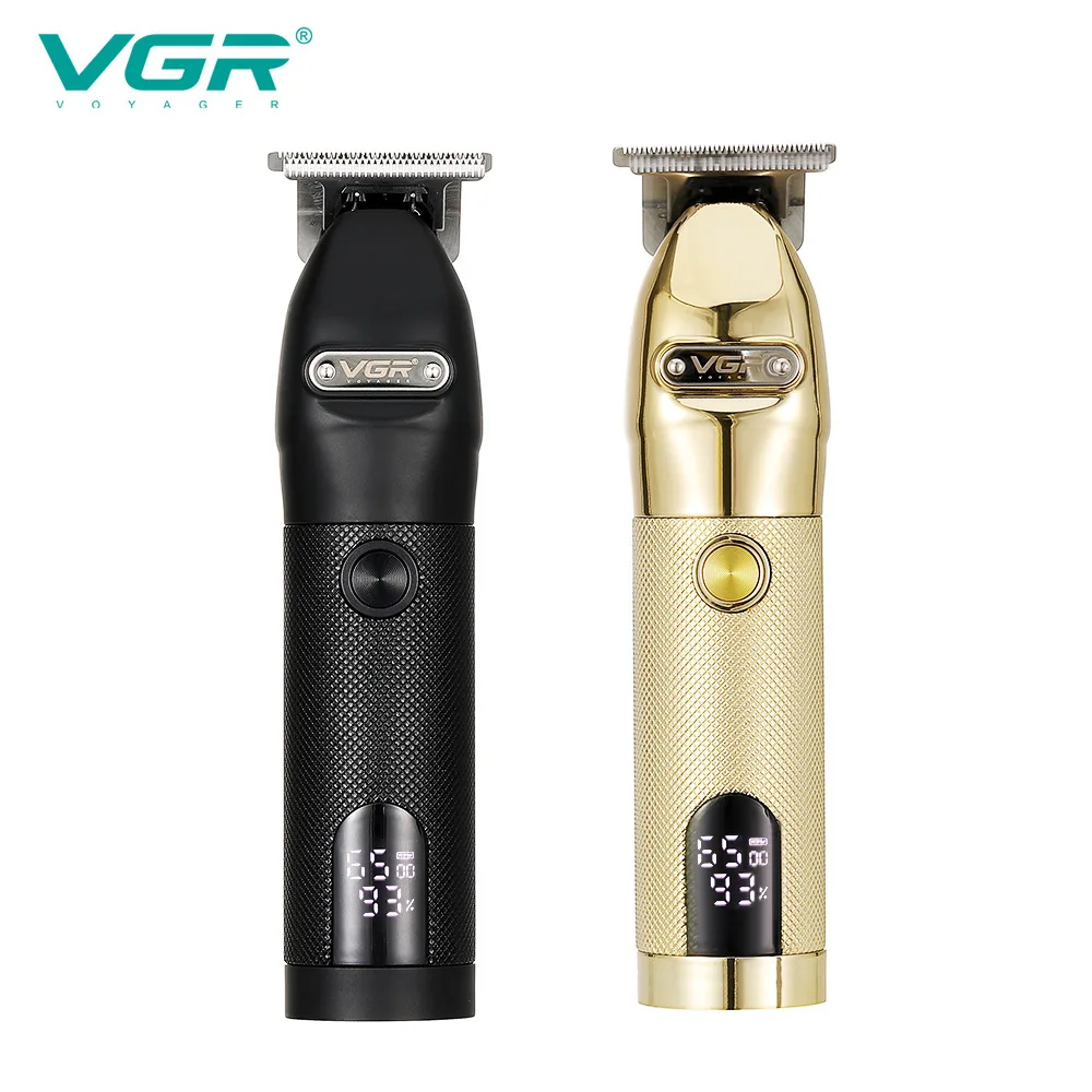 

VGR V-275 Professional Electric Hair Trimmer Barber Salon USB Charge Men Cordless LED Display Haircut Hair Clipper