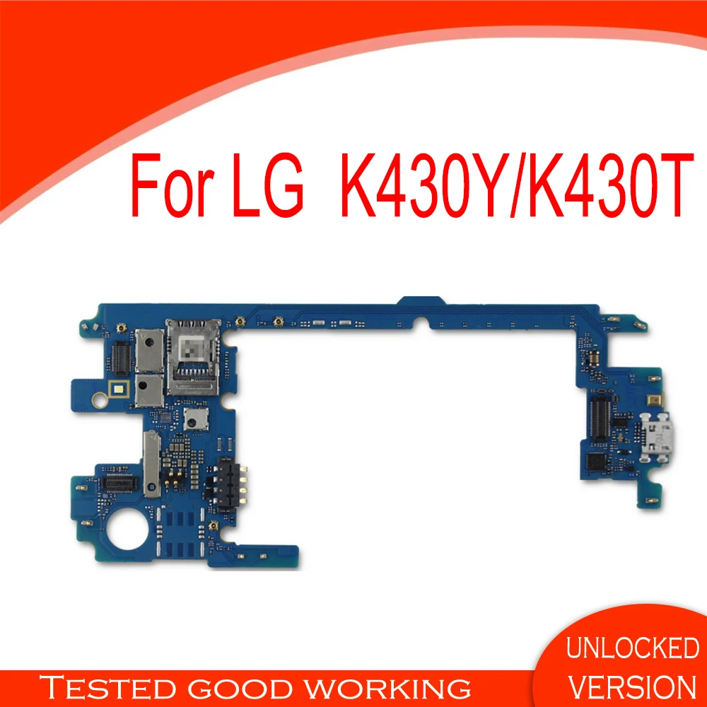 Для LG K10 K430Y материнская плата разблокированная оригинальная замененная