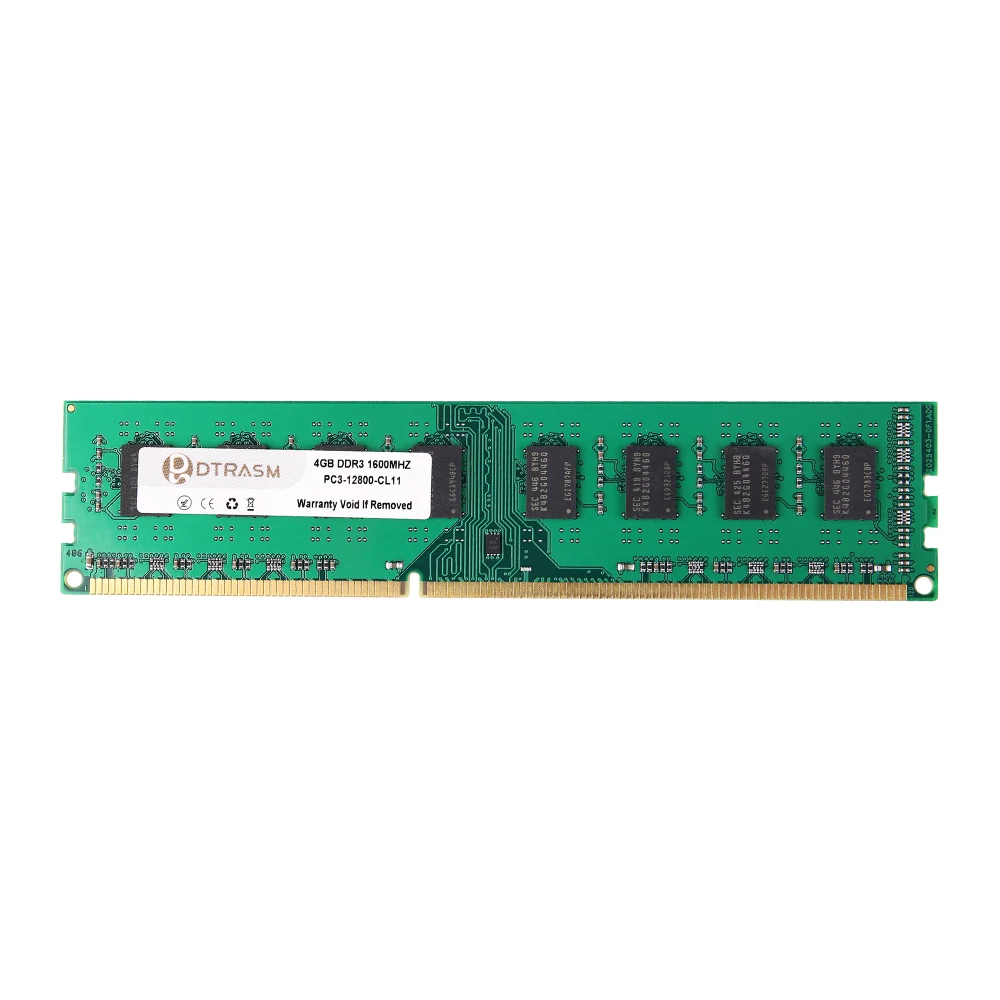 DTRASM оперативная память DDR3 RAM 4 ГБ 8 1333 1600 МГц Настольная 240 контактный 1 5 В Новый Dimm