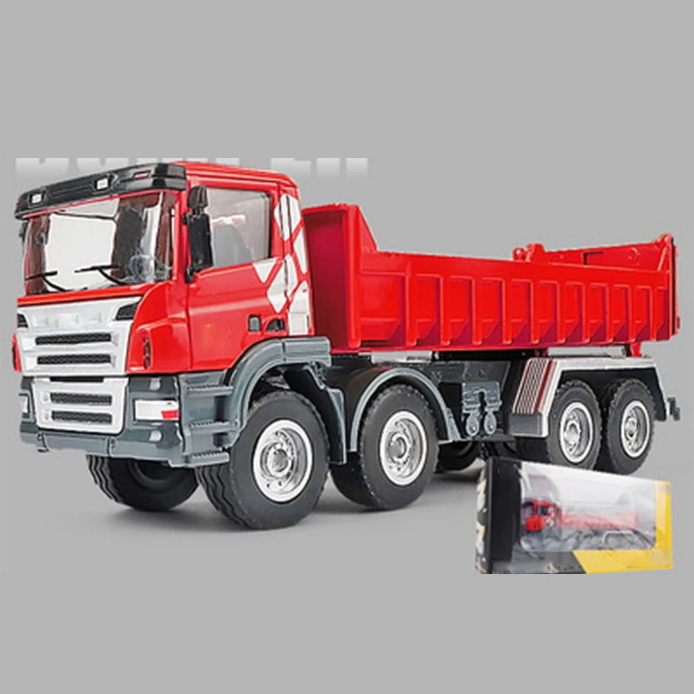 Игрушечный автомобиль большой 1:50 моделирование инженерный грузовик мальчик