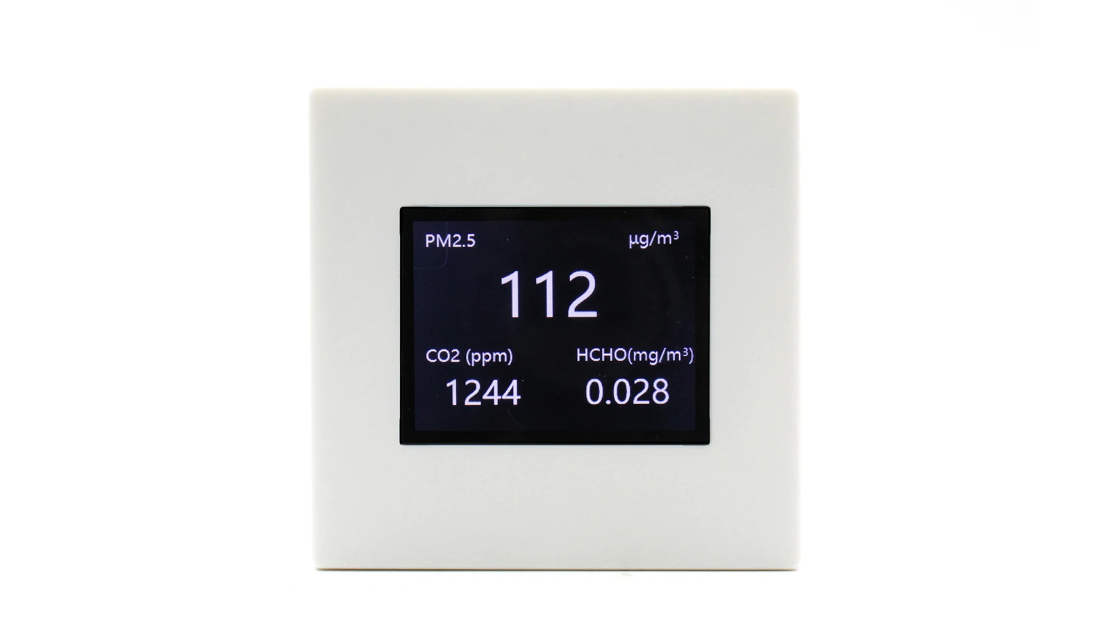 

E-Air-06CF temperature humidity particle counter formaldehyde hcho co2 carbon dioxide portable multi gas detector