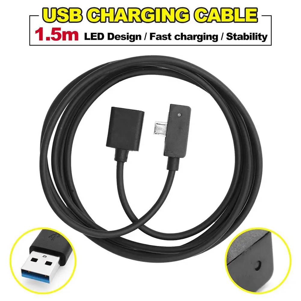 1,5 m 5,2 V 2.5A Micro USB зарядка для источника питания кабель для microsoft Surface 3