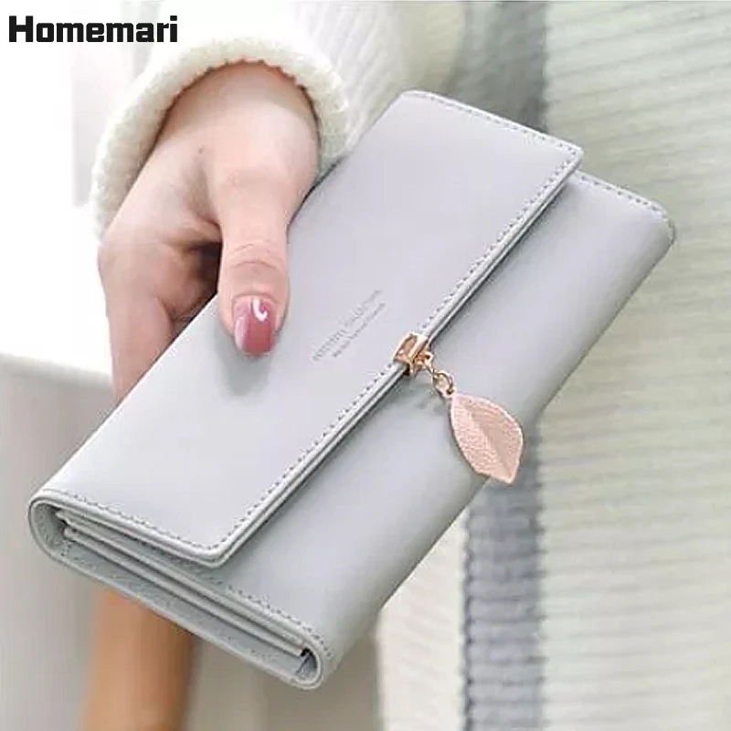 

Homemari Women Wallets Small Leather Purse Women Tassel Card Bags For Women 2021 Female Purse Money PU Zipper Clip Lady Wallet