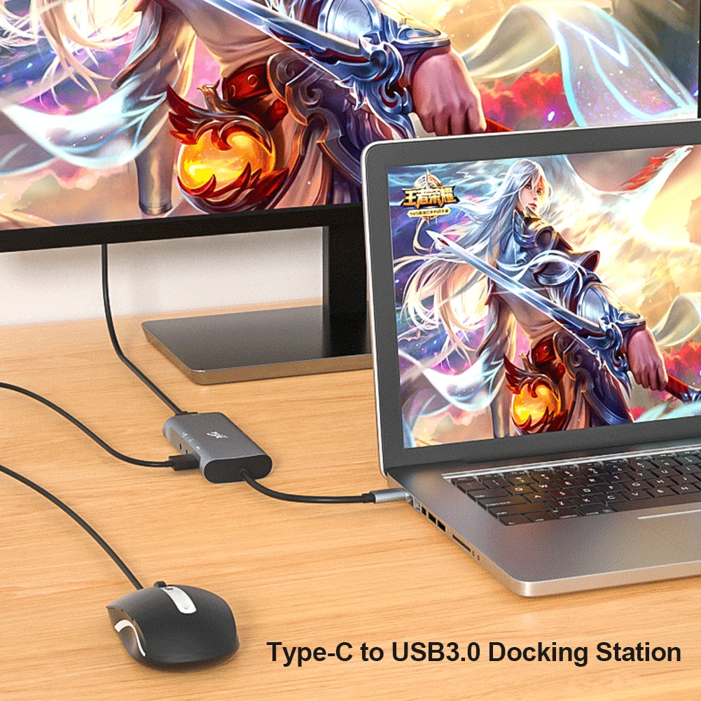 Док-станция 6 в 1 с USB Type-C на 1080 HD 4K P | Компьютеры и офис
