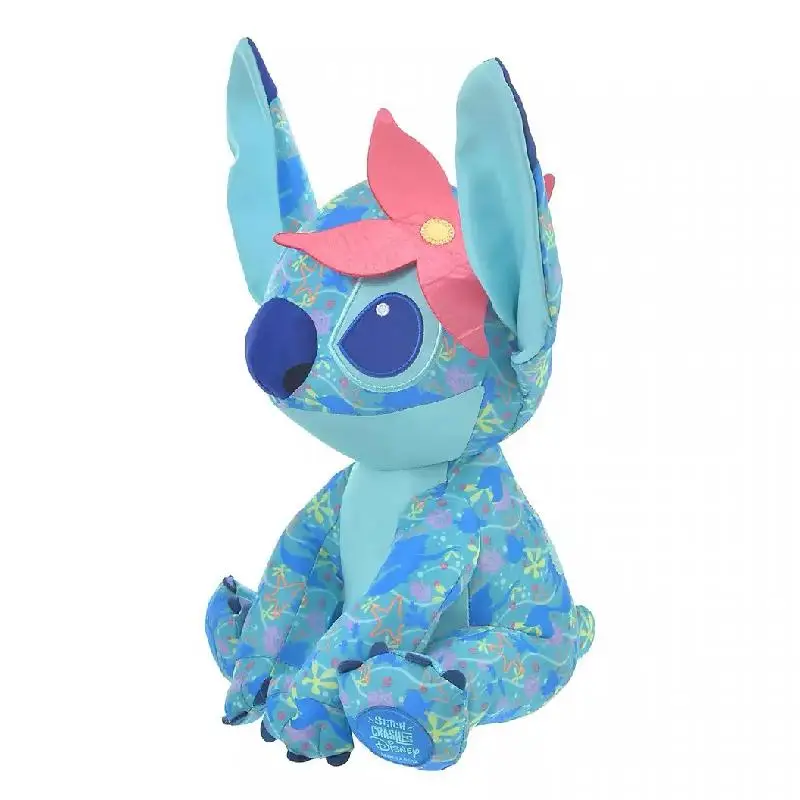 Disney-peluches de Lilo & Stitch para ni&ntilde;a, juguetes de peluche Kawaii de 38cm, almohada de felpa aut&eacute;ntica de edici&oacute;n limitada, mu&ntilde;eco de Lilo y Stitch, regalo para ni&ntilde;a-3