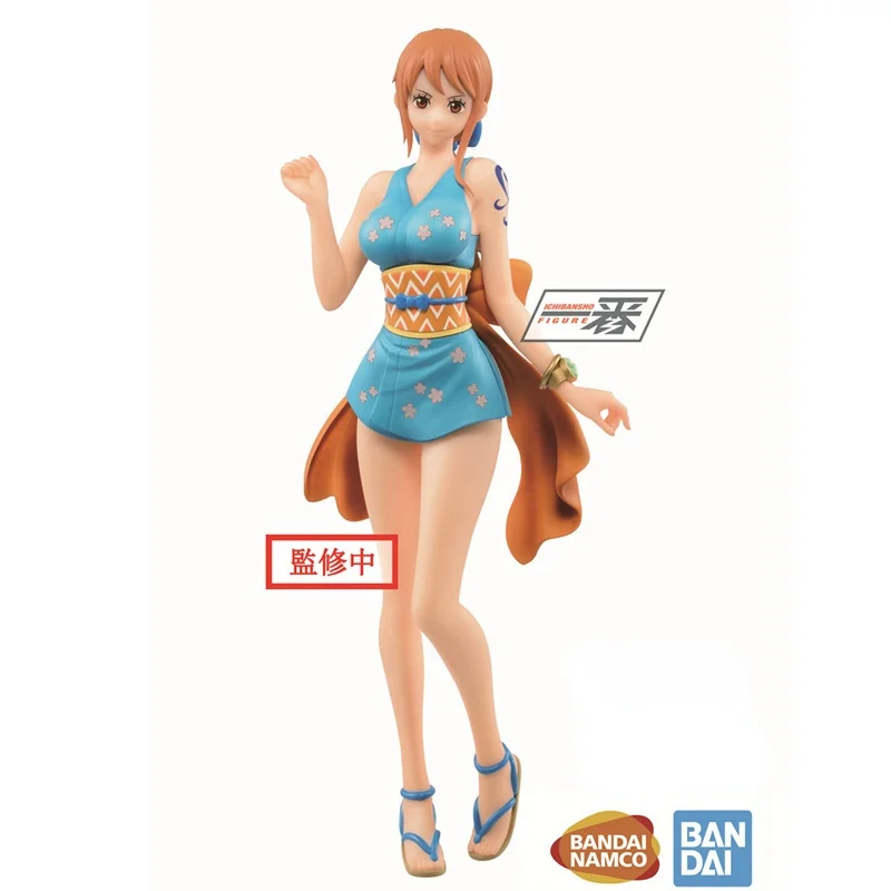 

BANDAI Banpresto One piece Nami Ichiban кимоно куджи аниме игрушки Фигурки