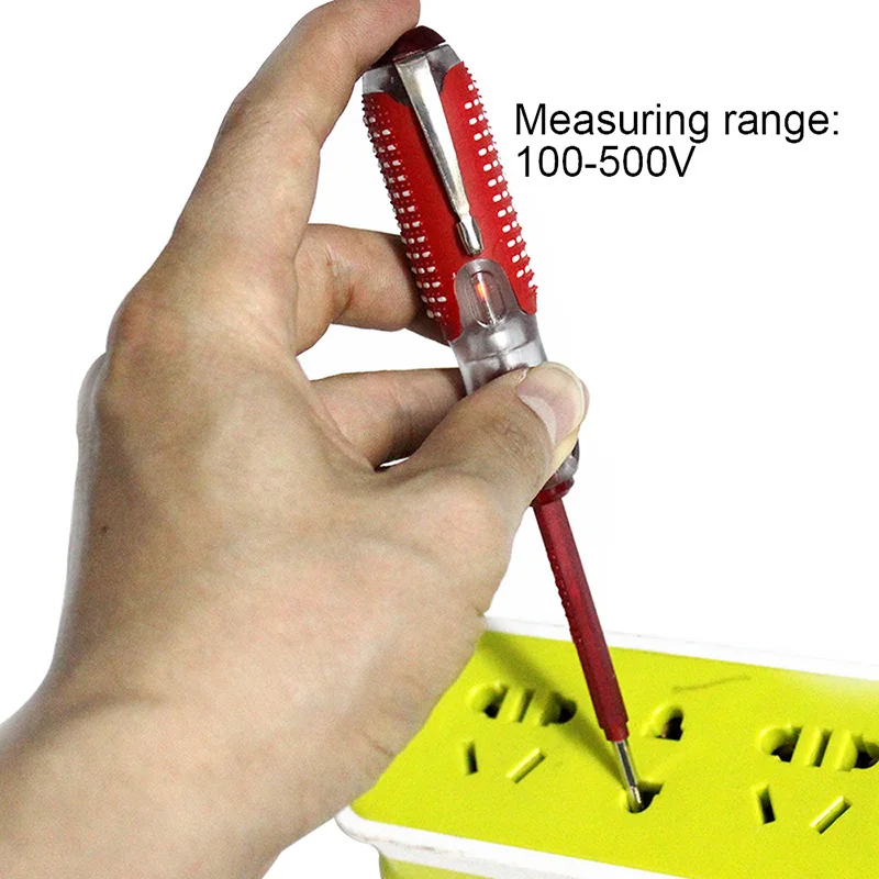100 500 в тест карандаш Отвертка прочная изоляция электрик домашний инструмент