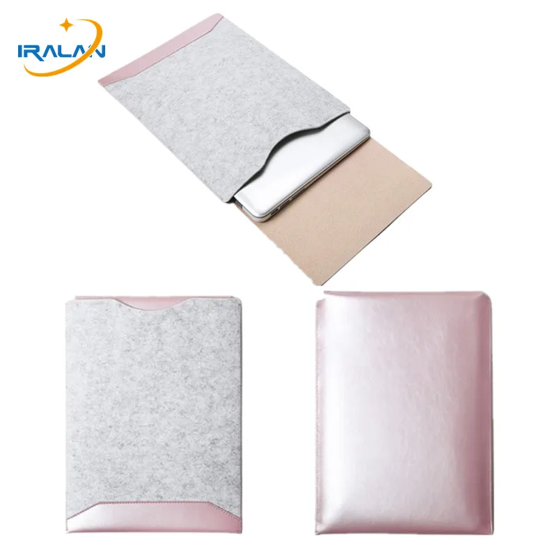 Модный шерстяной фетровый карман для ноутбука сумка чехол Macbook Air Pro 11 6 12 13 3 15 4