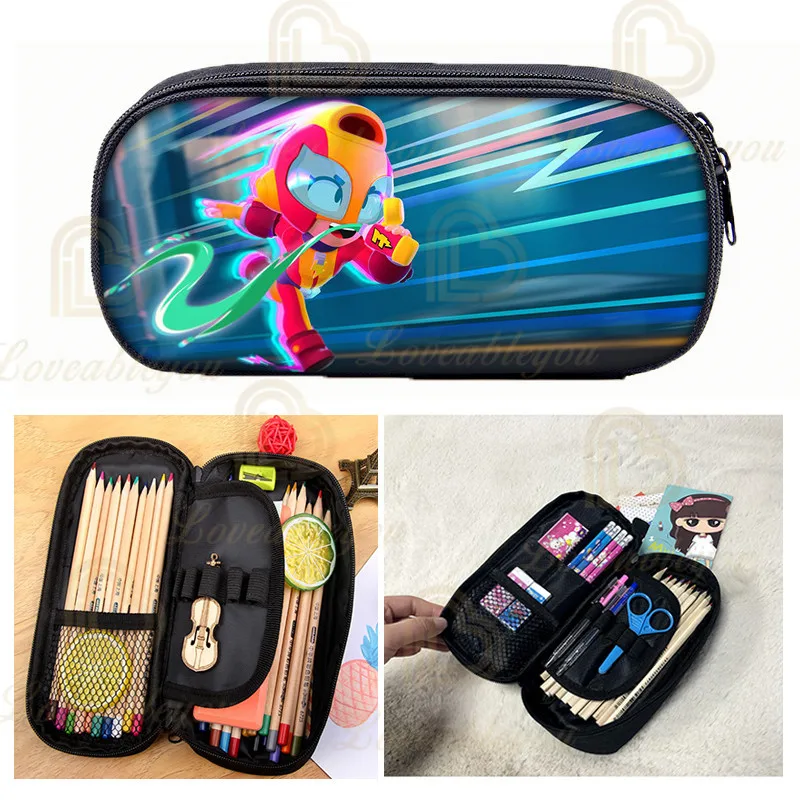 

3-18 Years Cute Cosplay Pencil Case CartoonStationery Bag Star Sandy Clot Girl Pencil Bag Escolar School Supplies