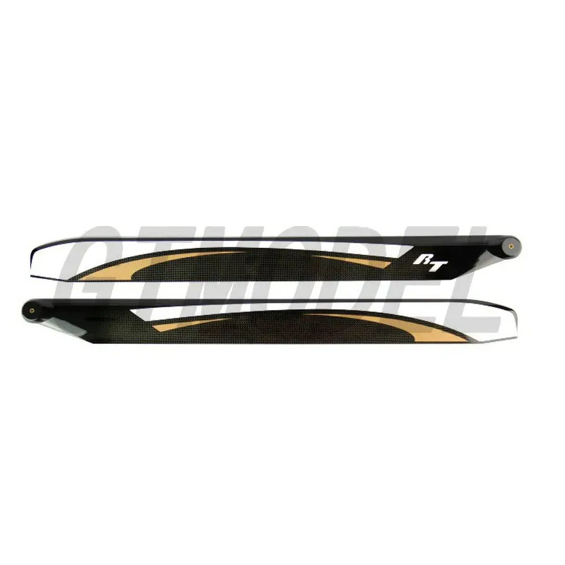 Fun-Key FK RT hoja principal de fibra de carbono 325/360/380/430/480/510/MM para accesorios RC para helic&oacute;ptero RC-3