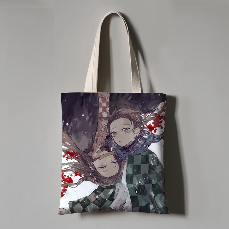 Дорожный рюкзак для покупок с рассеивателем демонов Kimetsu no Yaiba сумка на плечо