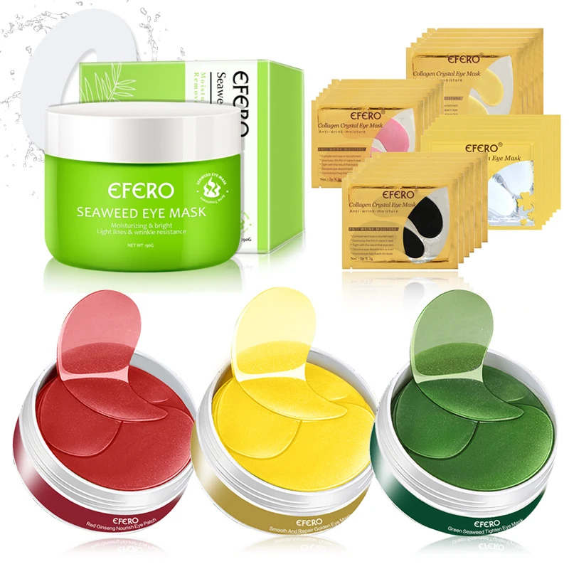 Маска для глаз коллагеновая маска гелевые патчи подушек уход за кожей против