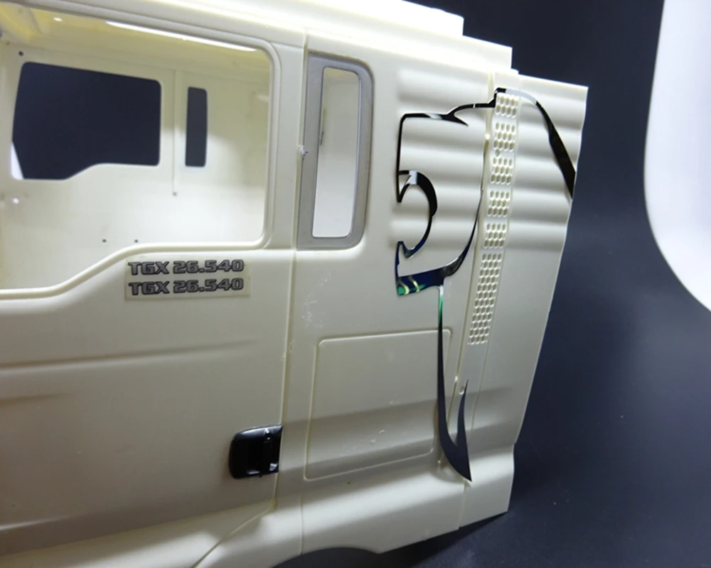 1/14 металлические наклейки с логотипом для трактора прицепа tamiya 1/14th scale rc 56325 56329