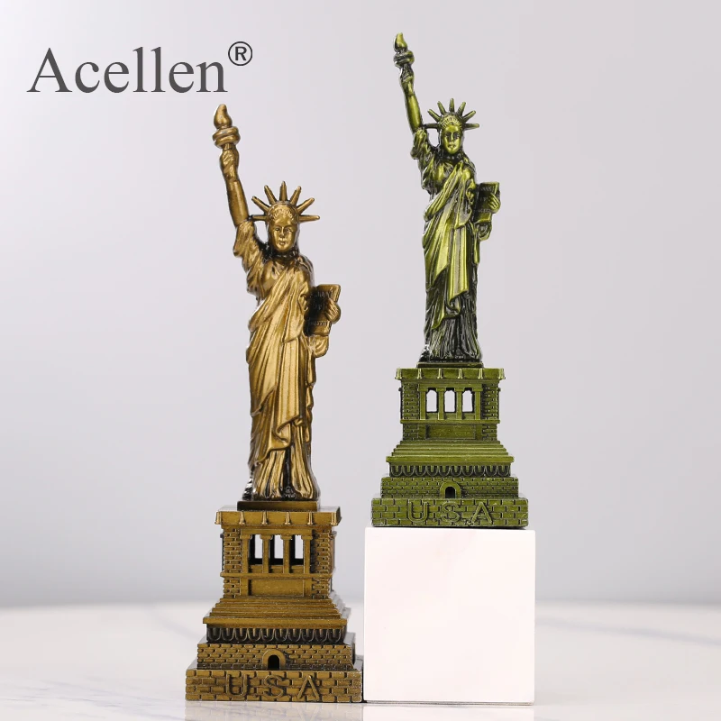 Реалистичная Бронзовая статуя свободы США Нью Йорк реплика модели свободной