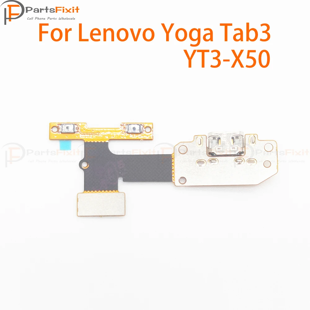 USB зарядный штекер док-станции разъем кабеля платы для Lenovo YOGA Tab 3 YT3-X50 P5100 V3.0 порт