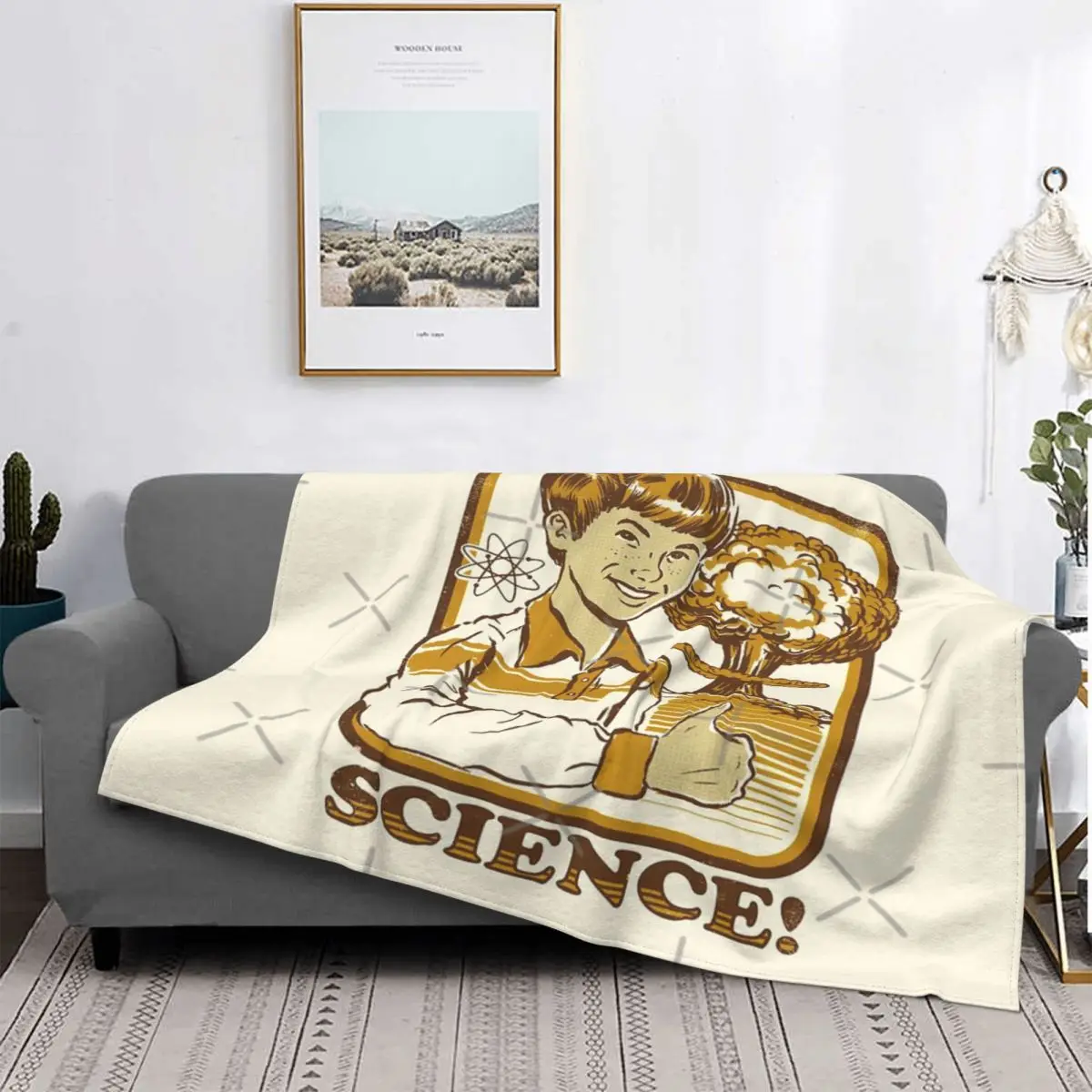 

Одеяло Science 2, покрывало для кровати, клетчатое покрывало, плед, одеяло с капюшоном, детское одеяло