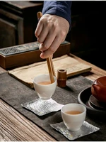 wooden tea tweezer mini salad food pliers toast straight clips coffee sugar cups little tea clips kitchen teaware gadgets