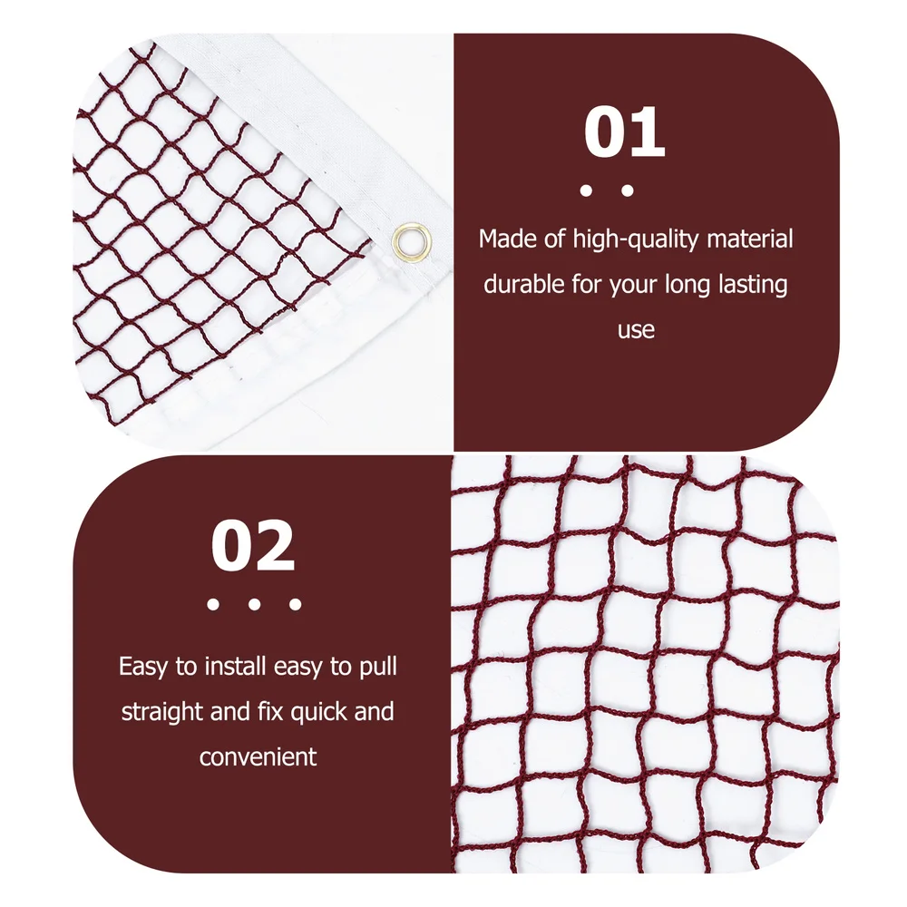 

Portable Outdoor Beach Badminton Net Premium Badminton Net Durable Badminton Net