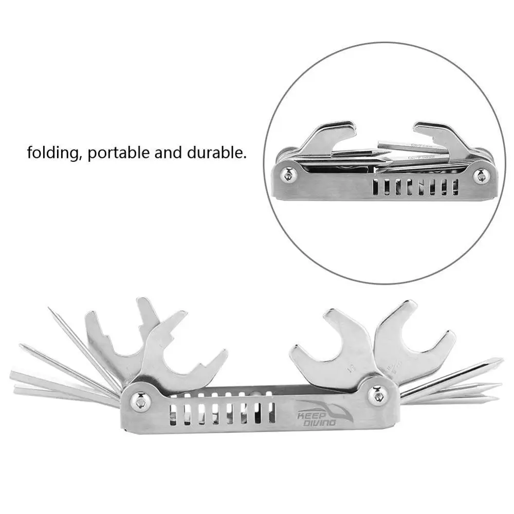 Набор инструментов для дайвинга 8 в 1 инструмент подводного погружения набор