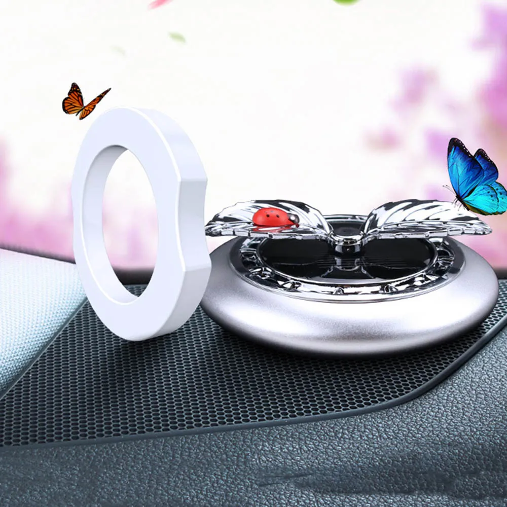 Car Solar Rotated Air Freshener Perfume Aroma Diffuser Automobiles Interior Fragrance Smell Purifier Ornaments Accessories |
