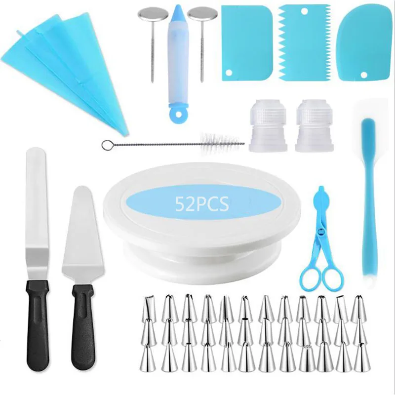 Набор вращающихся тортов для украшения торта 52 шт./72 шт./106 шт. набор инструменты