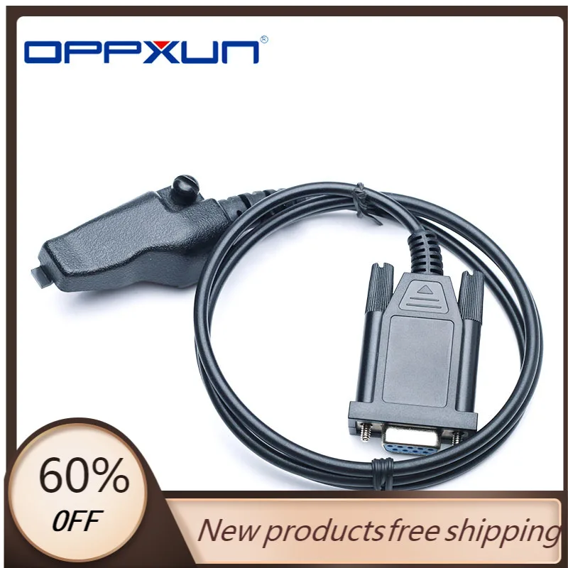 

Oppxun Com Port Programming Cable for KenwoodTK280 /TK380/TK480/TK180/TK190/TK285/TKTK290/TK385/TK2180/TK2140/TK981