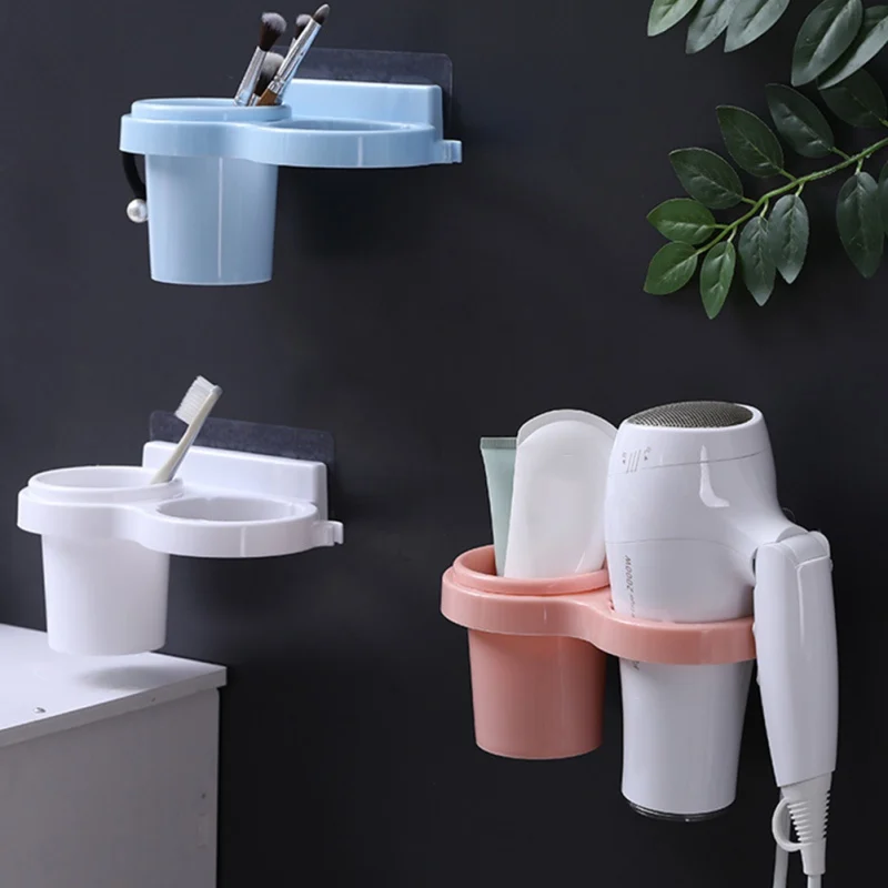 1 шт. настенный держатель вешалка для сушки волос|Подставки хранения и стеллажи| |