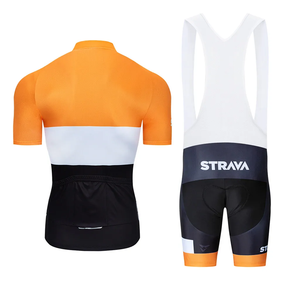 Трикотажная велоодежда STRAVA 19D мужская с гелевыми вставками одежда для велоспорта