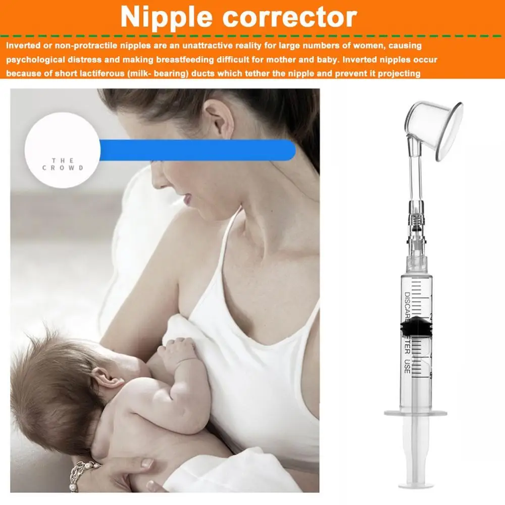Для женщин стягивания плоские соски перевернутый аспиратор Съемник постоянная