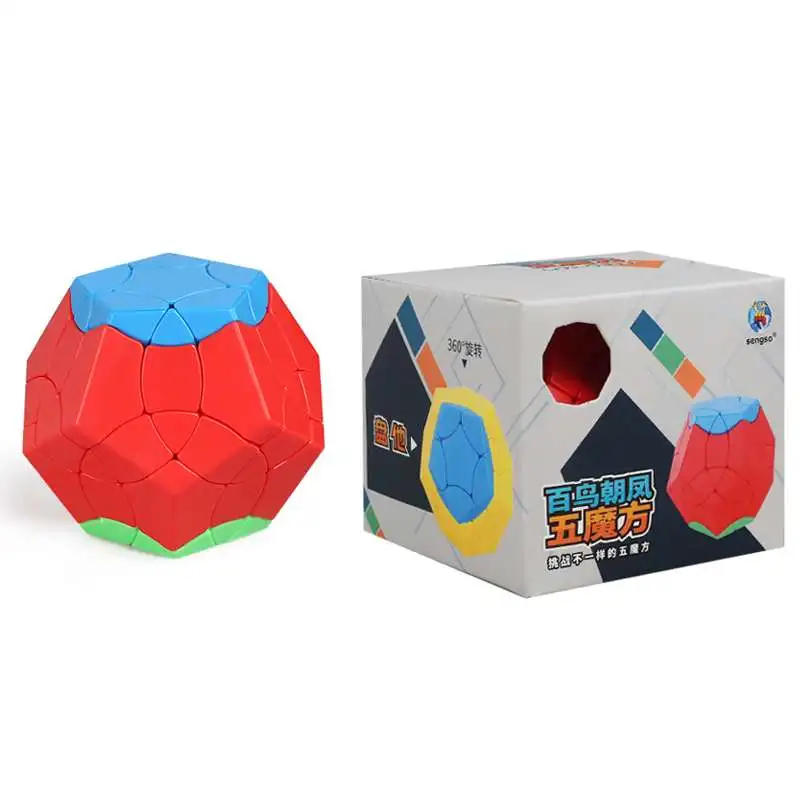 Shengshou 3x3x3 магический куб сотни птиц необычная форма профессиональная скоростная