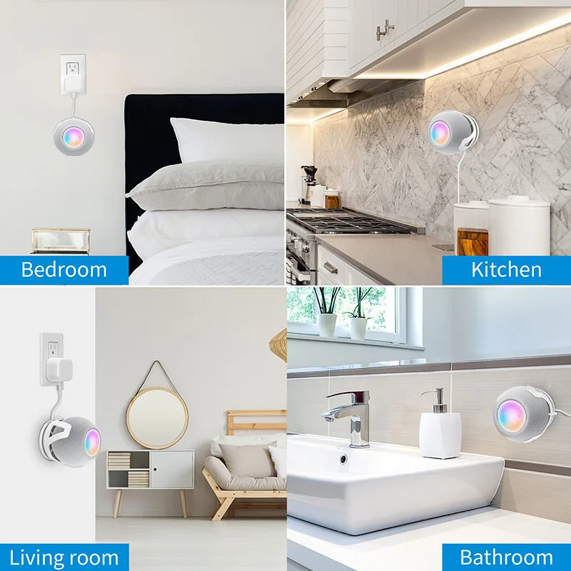 Настенный держатель PlusAcc для Homepod Mini идеальная Экономия места выходная подставка