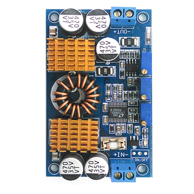 DC-DC Автоматический Бак-Повышающий Модуль питания солнечного автомобиля источник