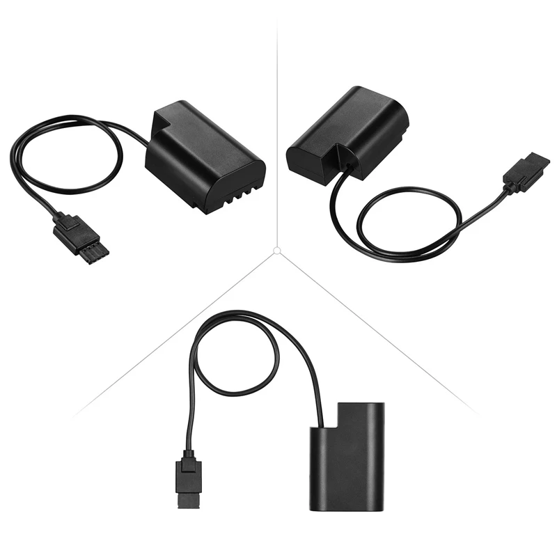 DCC12 Dummy Battery Power Adapter Cable for DJI Ronin S Gimbal Stabilizer Panasonic DMC GH5 GH4 GH3 Camera |