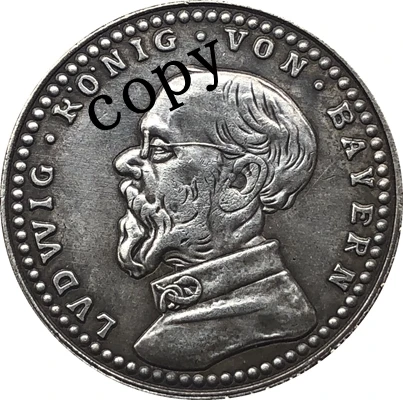 Немецкая монета 28 мм 2 знака 1913 | Дом и сад