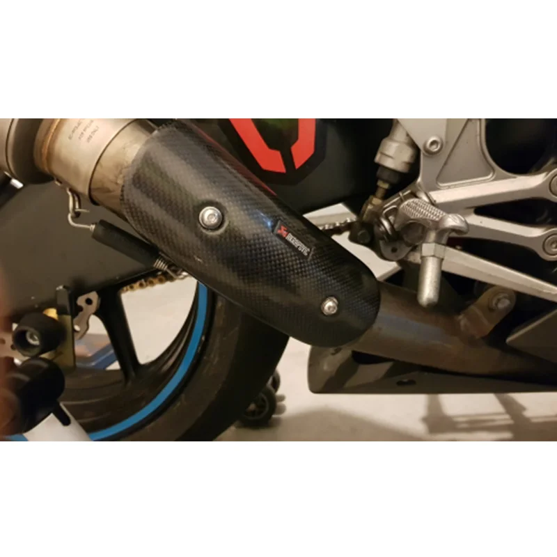 Мотоциклетный протектор Escape Moto Akrapovic выхлопная анти-обжигающая крышка протектор для aprilia rs50 sr tuono v4 sr 150 shiver 750