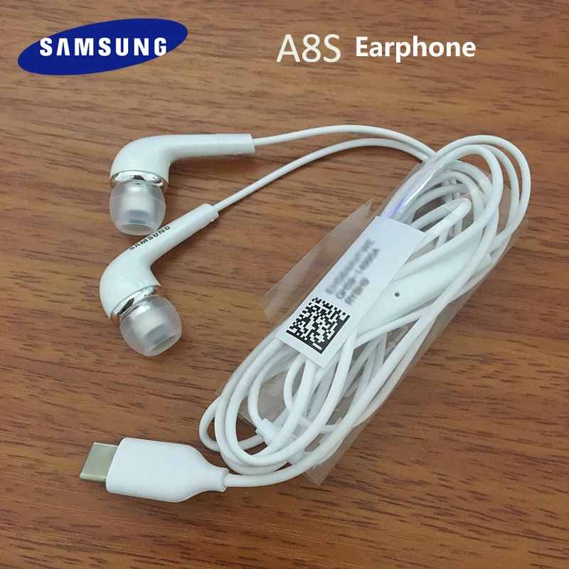 Samsung Galaxy A8S Note 10 note10 Ipad Pro оригинальные наушники типа C 24 бит HD DAC USB Jack гарнитура